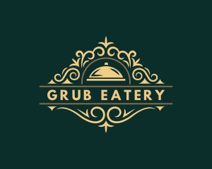 Serving Dish Restaurant  logo design