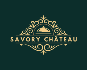 Serving Dish Restaurant  logo design