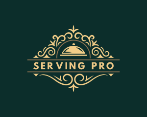 Serving Dish Restaurant  logo design