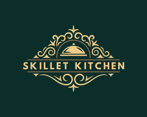 Serving Dish Restaurant  logo design