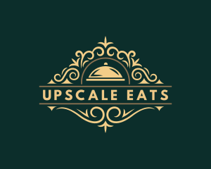 Serving Dish Restaurant  logo design