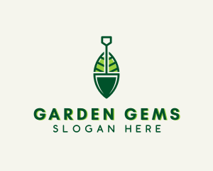 Gardening Plant Shovel logo