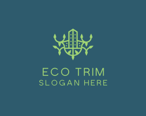 Green Eco Property logo design