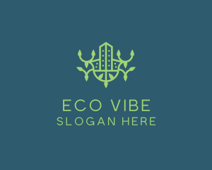 Green Eco Property logo design