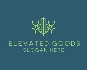 Green Eco Property logo design