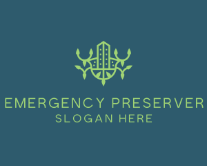 Green Eco Property logo design