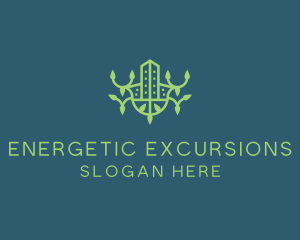 Green Eco Property logo design