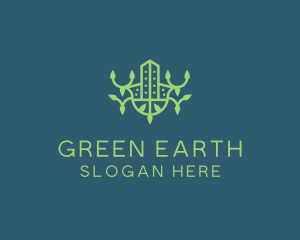 Green Eco Property logo design