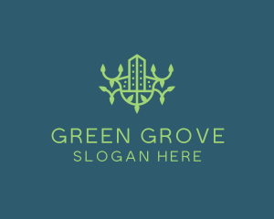 Green Eco Property logo design