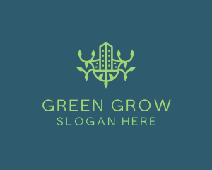 Green Eco Property logo design