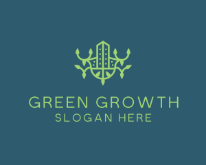 Green Eco Property logo design