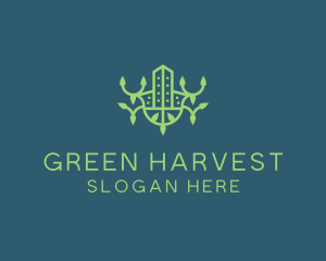 Green Eco Property logo design