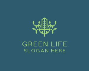 Green Eco Property logo design