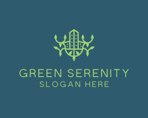 Green Eco Property logo design