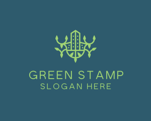 Green Eco Property logo design