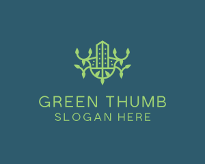 Green Eco Property logo design