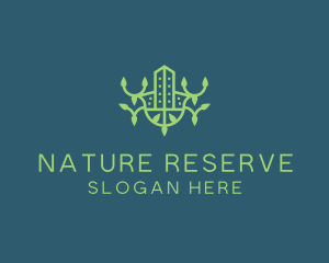 Green Eco Property logo design