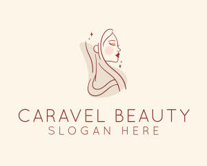 Face Cosmetics Beauty logo design