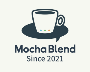 Coffee Cup Messenger logo design