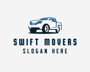 Pickup Truck Mover  logo design