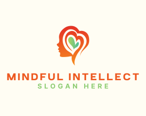 Heart Health Mind logo design