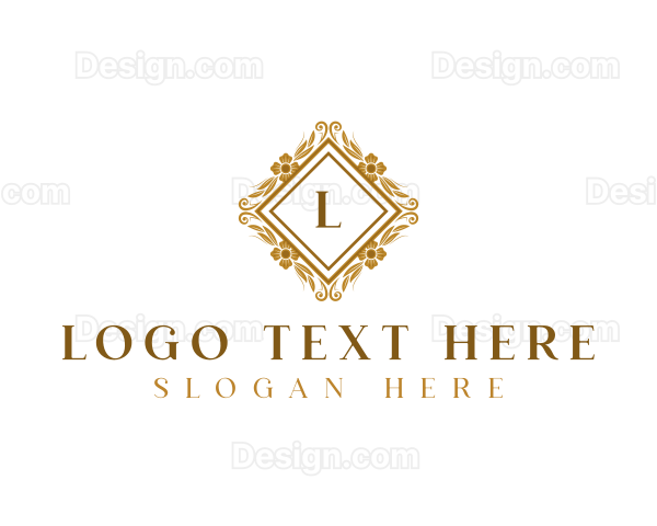 Elegant Floral Boutique Logo