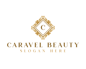 Elegant Floral Boutique logo design