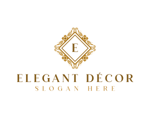 Elegant Floral Boutique logo design