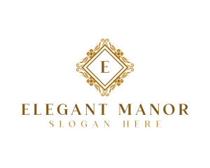 Elegant Floral Boutique logo design