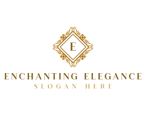 Elegant Floral Boutique logo design