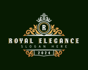 Royal Crown Shield logo design