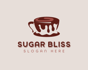 Chocolate Cocoa Drink logo design