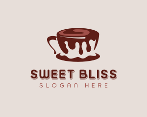 Chocolate Cocoa Drink logo design