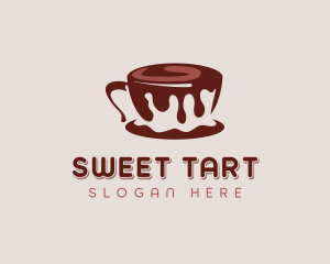 Chocolate Cocoa Drink logo design