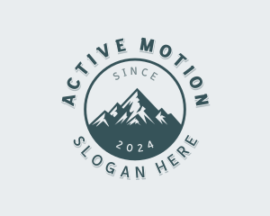 Travel Tourist Mountain logo design