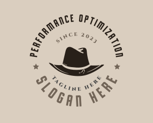 Western Hat Fashion  logo design