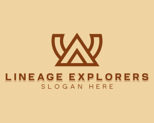 Tent Camping Adventure logo design