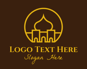 Golden Mosque Badge logo