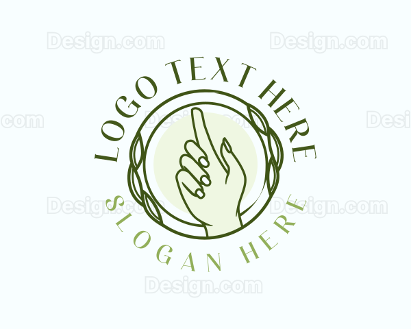 Manicure Nail Spa Logo