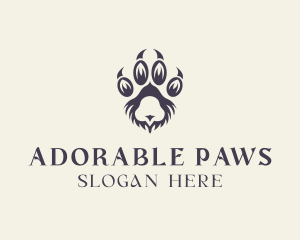 Wildlife Paw Vet logo design