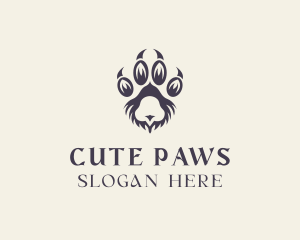 Wildlife Paw Vet logo design