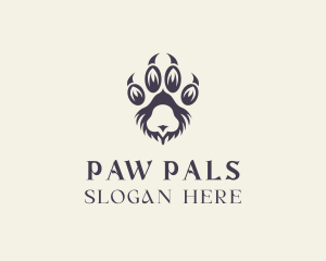 Wildlife Paw Vet logo design