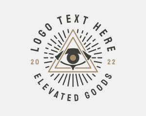 Mystical Illuminati Eye logo design