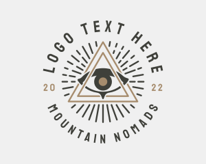 Mystical Illuminati Eye logo design