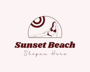 Summer Bikini Fashion logo design