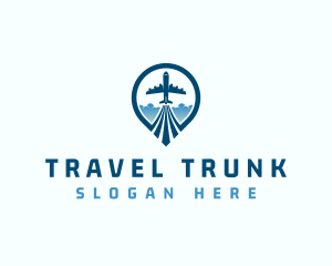 Travel Jet Plane logo design