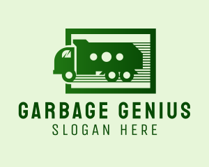 Garbage Rubbish Truck Collector logo