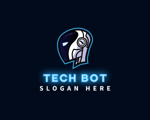 Android Robot Technology logo design