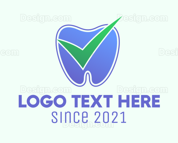 Dental Check Up Logo