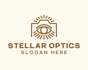 Optical Photo Camera logo design